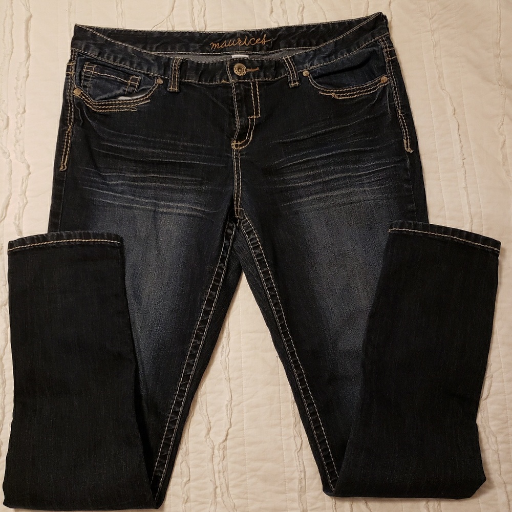 Denim jeggings